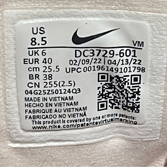 Nike Revolution 6 Next Nature DC3729-601 Women's Soft Pink/Red Sneakers Size 8.5 - Picture 3 of 16